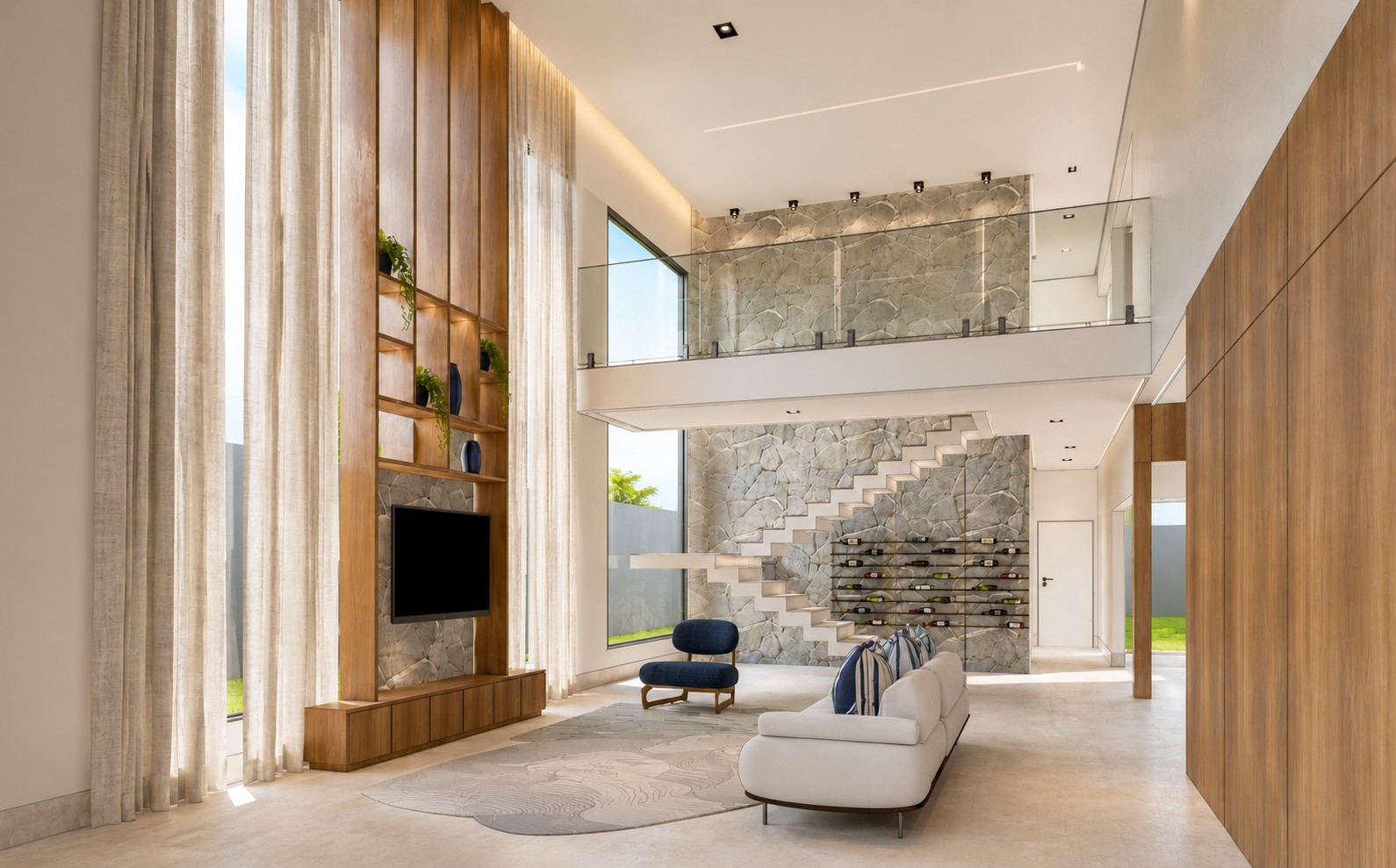 Projeto Marcileia Tomasi - Living Integrado D+F